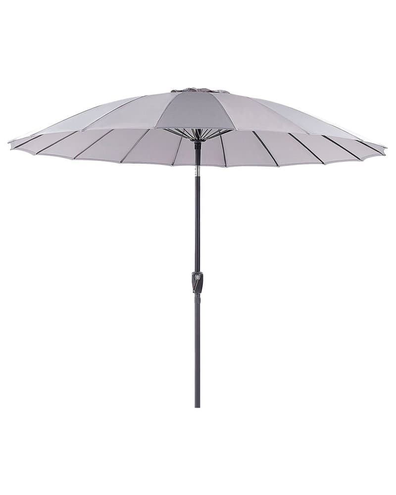 Parasol de jardin  2.55 m gris clair BAIA Parasol Beliani 753829200000 Photo no. 1