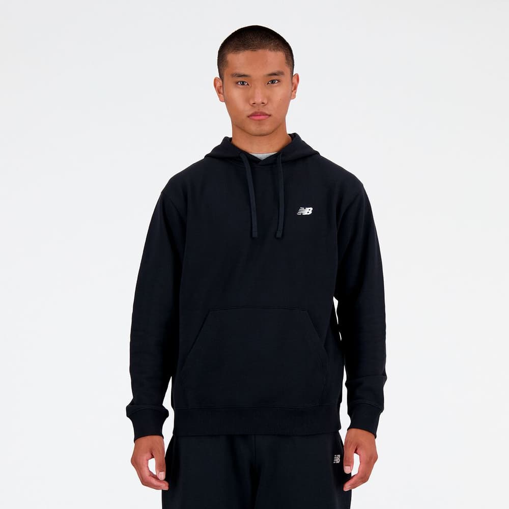 Sport Essentials Small Logo French Terry Hoodie Pull-over New Balance 474128300320 Taille S Couleur noir Photo no. 1