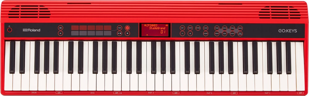 GO:KEYS - Rosso Tastiera / piano digitale Roland 785300150545 N. figura 1