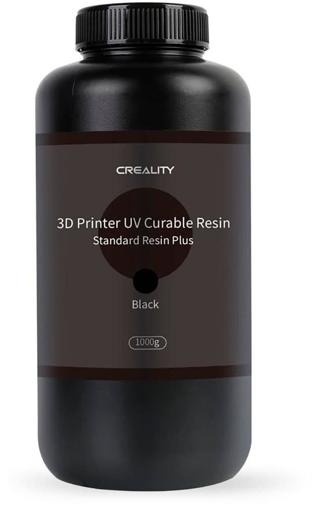 Resin 3D Resin Plus 1 kg, noir Résine pour imprimante 3D Creality 785302414931 Photo no. 1