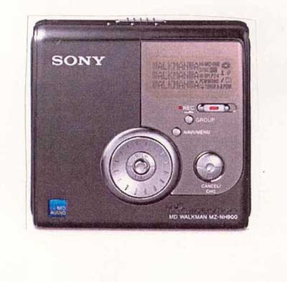 SONY MZ-NH900 SCHWARZ Sony 77370070002004 Bild Nr. 1