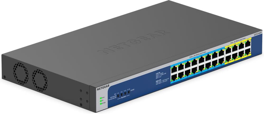 24-Port Gigabit Ethernet Unmanaged Ultra60 PoE ++ Switch (GS524UP) Commutateur de réseau Netgear 785300154992 Photo no. 1