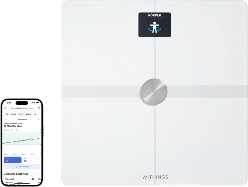 Body Smart - White Pèse-personne Withings 785300189859 Photo no. 1