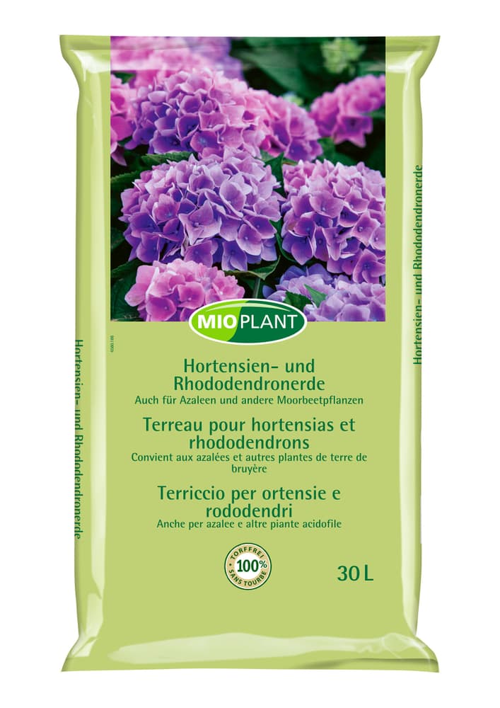 Terreau pour hortensias et rhododendrons, 30 l Terreau spécial Mioplant 658018800000 Photo no. 1