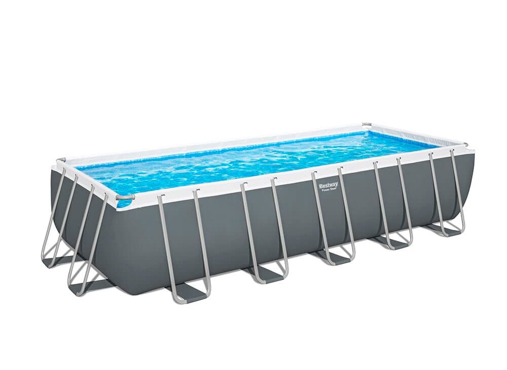 Power Steel Kit piscine hors sol 6,40 x 2,74 x 1,32 m Piscines Bestway 669700106175 Photo no. 1