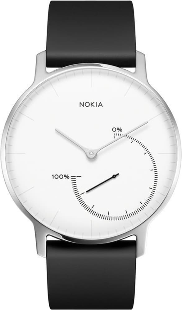 Activity Steel Noir et Blanc Activity Tracker Smartwatch Nokia 78530012975117 Photo n°. 1