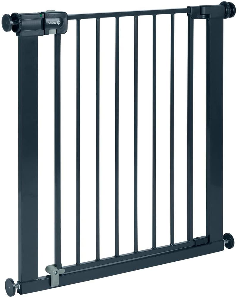 Cancelletto di sicurezza per 1a porta Easy Close, Metal Secure Tech Nero, 80 cm Cancelletto di protezione bambini Safety1st 785302441005 N. figura 1