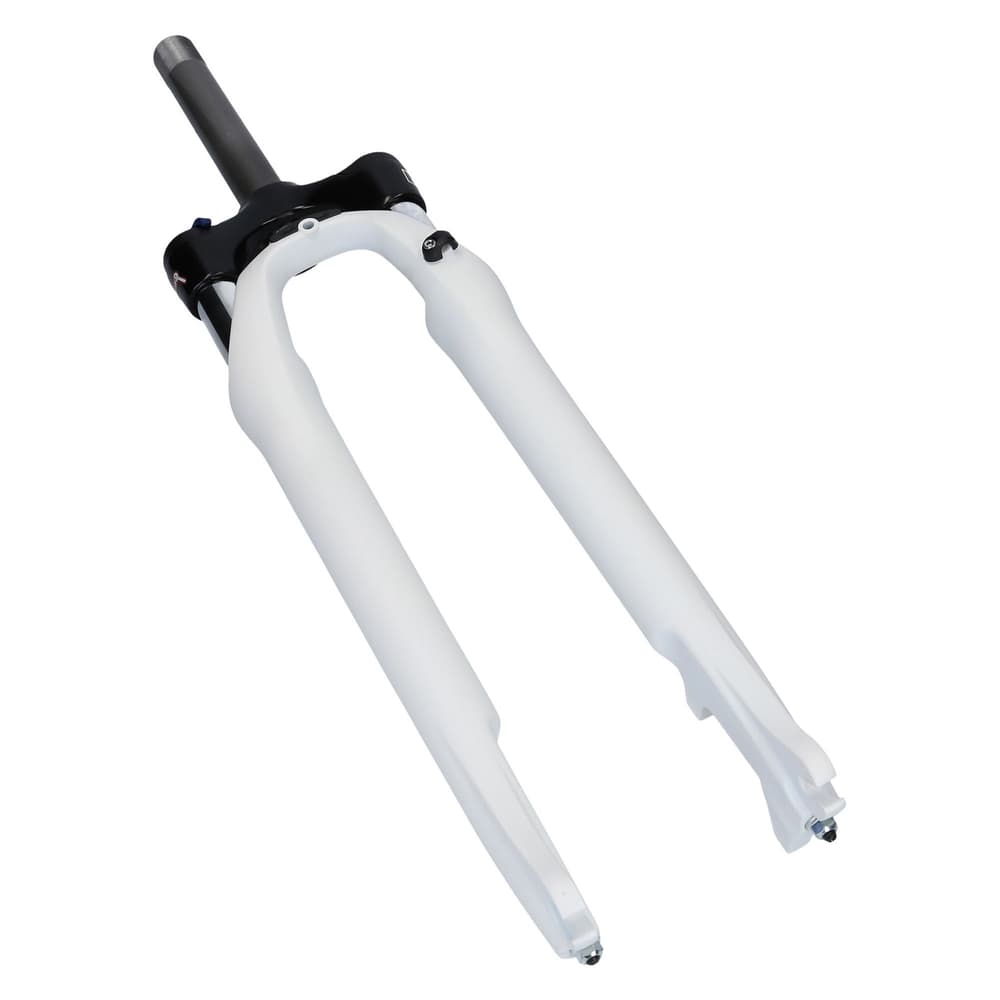 Fourche 28" D28.6x163mm fileté blanc mat Fourches et cadres vélo 9000037107 Photo n°. 1