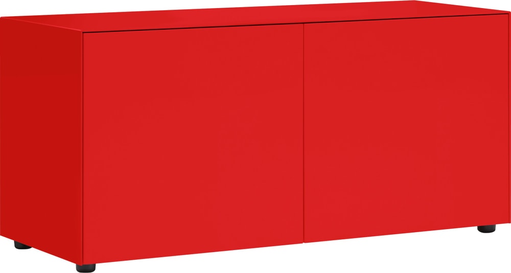 LUX Kommode 400840500030 Grösse B: 120.0 cm x T: 46.0 cm x H: 56.0 cm Farbe Rot Bild Nr. 1