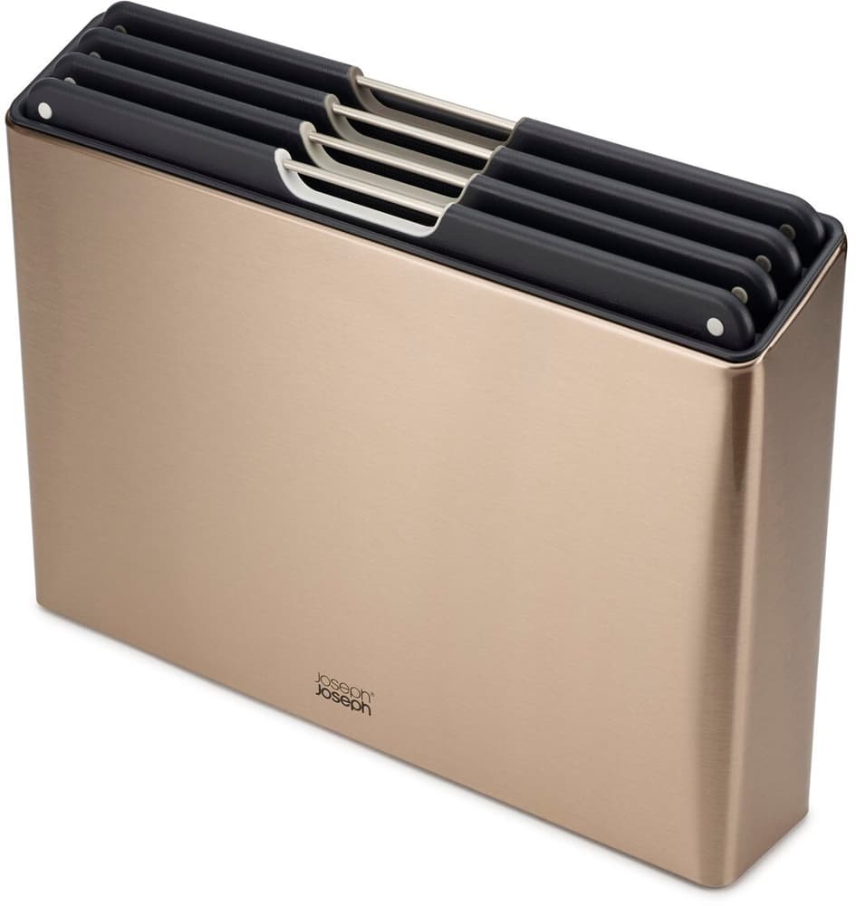 FOLIO STEEL Schneidebrett-Set Joseph Joseph 674530500000 Farbe Rosa Grösse B: 35.5 cm x T: 7.4 cm x H: 26.5 cm Bild Nr. 1