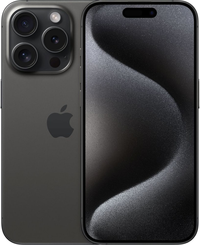 iPhone 15 Pro 256GB Black Titanium Smartphone Apple 785302407229 Couleur Black Titanium Capacité de Mémoire 256.0 gb Photo no. 1
