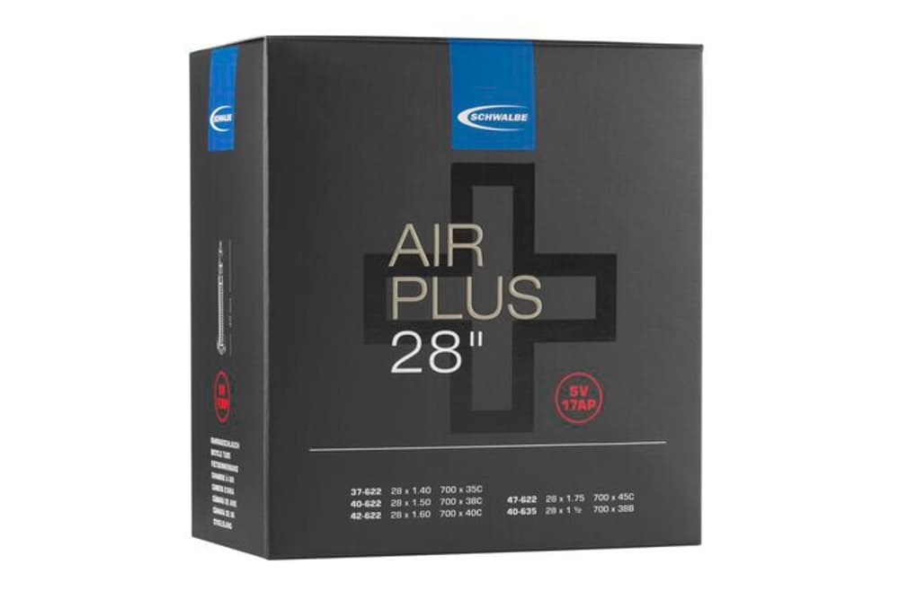 Air Plus Camera d'aria per bicicletta Schwalbe 470731800000 N. figura 1