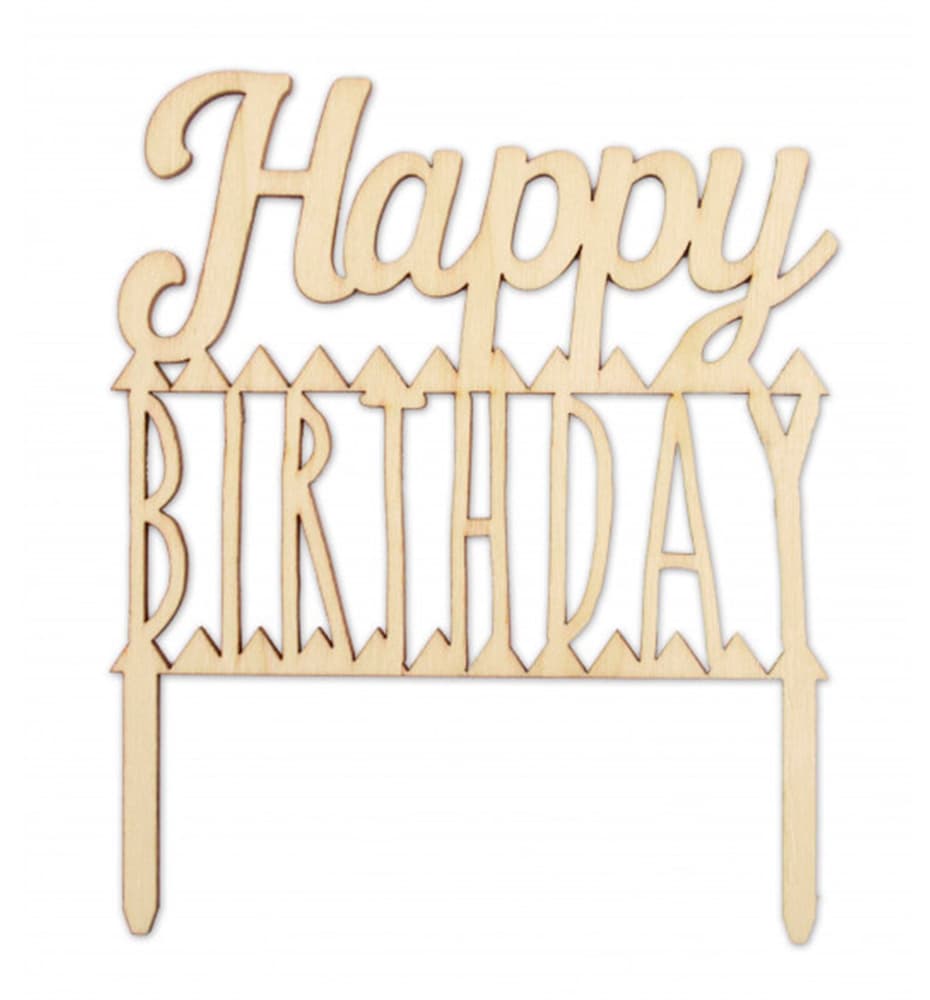Happy Birthday Decorazione torta ScrapCooking 668067000000 N. figura 1