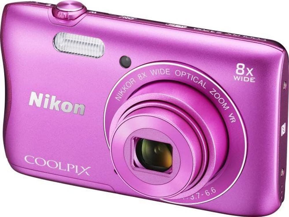 Nikon Coolpix S3700 pink Nikon 95110032989615 Bild Nr. 1