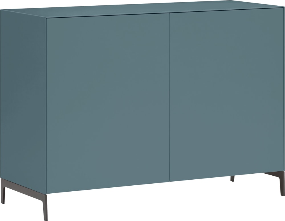 LUX Commode 400846800000 Dimensions L: 120.0 cm x P: 46.0 cm x H: 86.5 cm Couleur Bleu moyen Photo no. 1