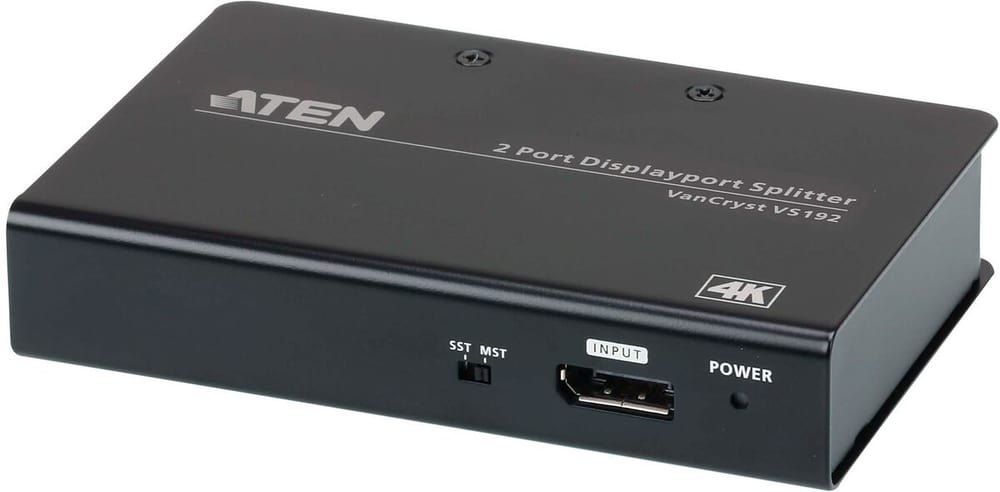 2-Port Signalsplitter VS192 True 4K DisplayPort Video Switch ATEN 785300192490 Bild Nr. 1
