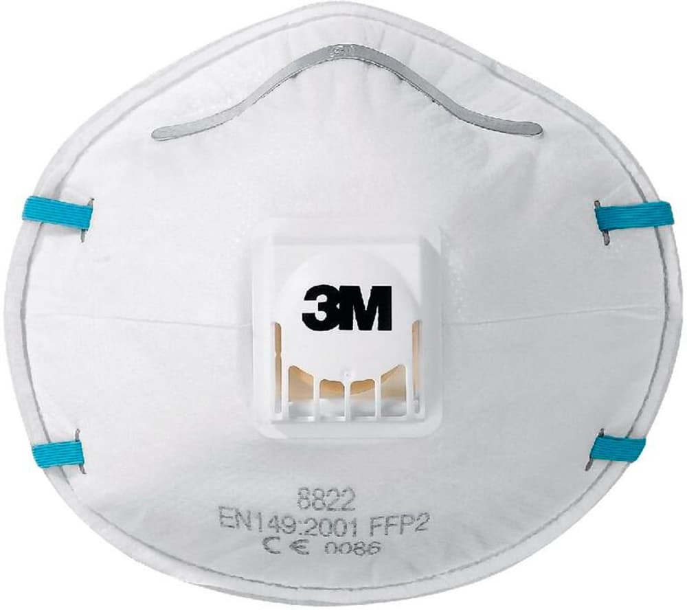 Maschera respiratoria 8822 FFP2 Maschera Protettiva Per La Respirazione 3M 669700124740 N. figura 1