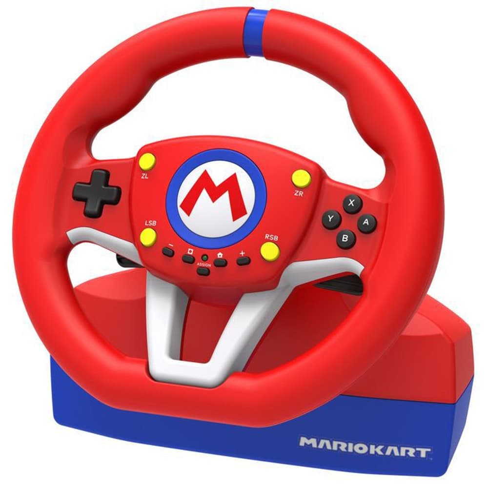 Nintendo Switch Mario Kart Racing Wheel Pro Mini Controller da gaming Hori 785300155148 N. figura 1