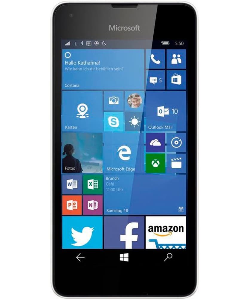 SWC Prepaid Microsoft Lumia 550 bianco Uno Sport 79460950000016 No. figura 1