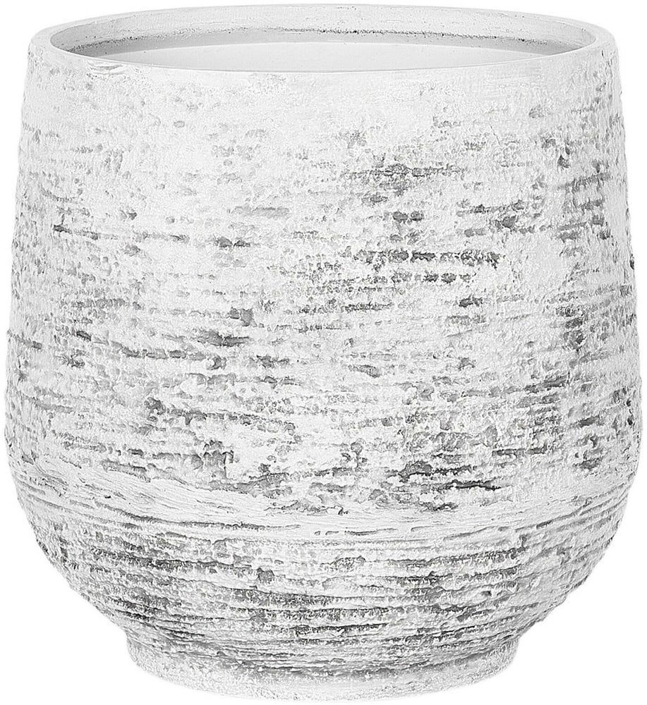 Vaso per piante grigio pietra 43 cm DIONI Vaso per fiori Beliani 676112700000 N. figura 1