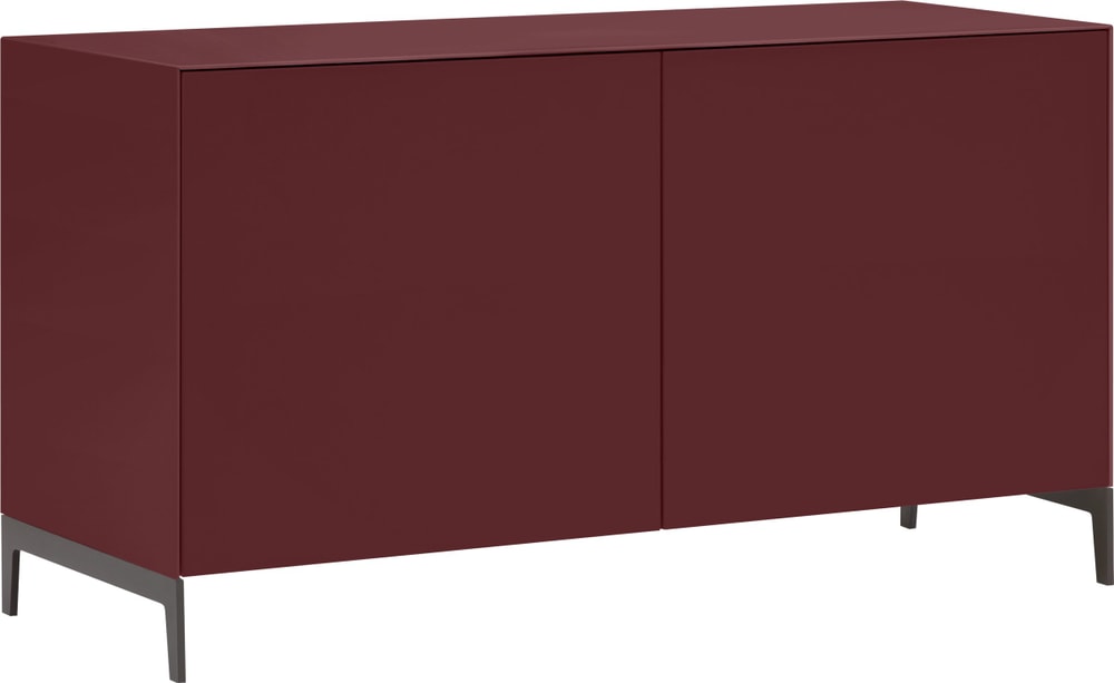 LUX Kommode 400845100000 Grösse B: 120.0 cm x T: 46.0 cm x H: 68.0 cm Farbe Dunkelrot Bild Nr. 1