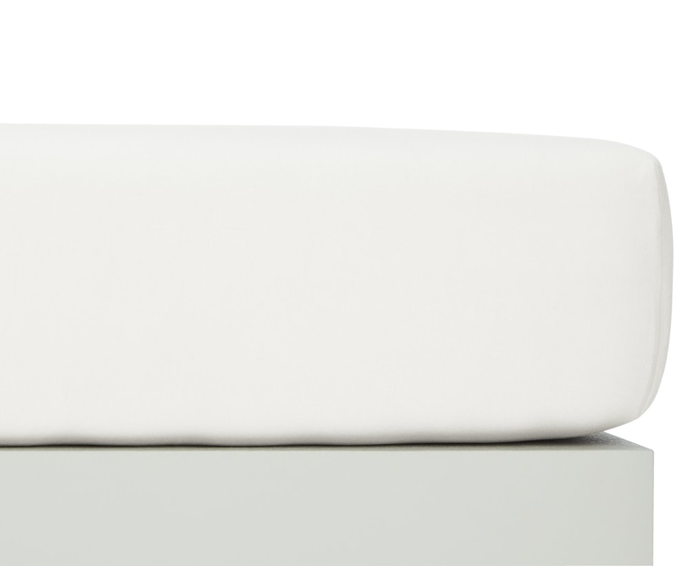 AYLA Jersey-Fixleintuch AYLA Jersey-Fixleintuch 451067430411 Farbe Weiss Grösse B: 160.0 cm x H: 220.0 cm Bild Nr. 1