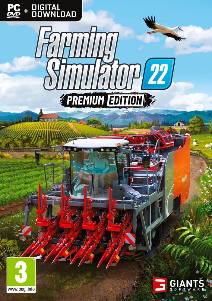 PC - Farming Simulator 22 - Premium Edition Game (Box) 785302401959 N. figura 1