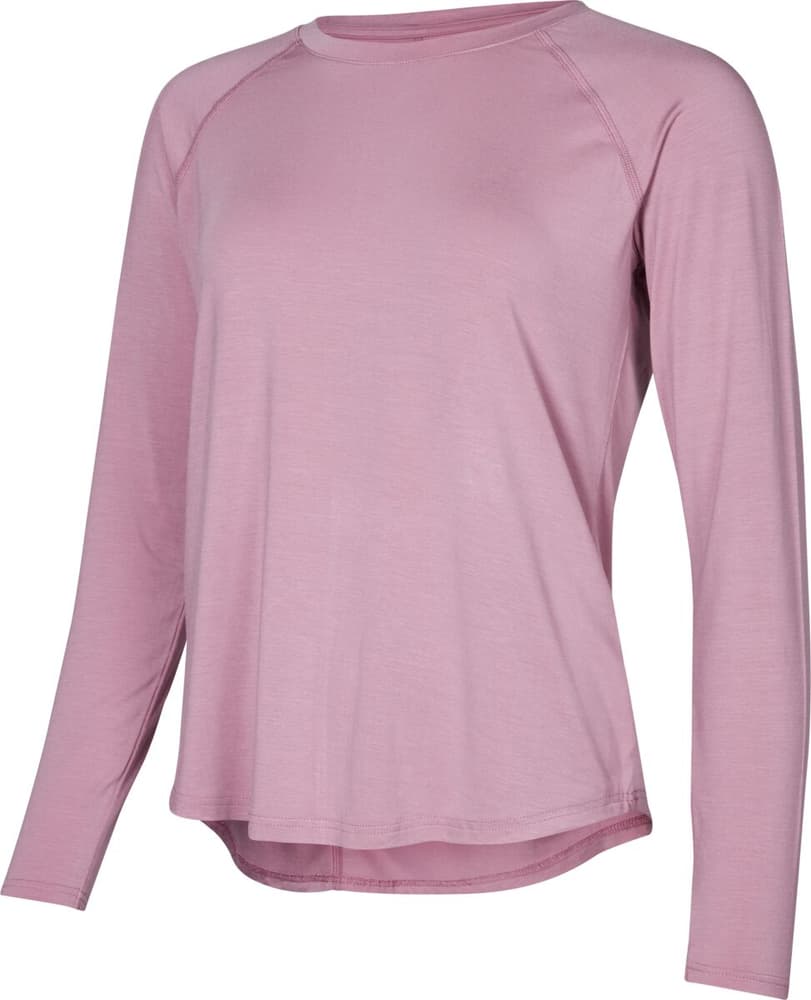 W Raglan Shirt LS Maglia a maniche lunghe Perform 466419504238 Taglie 42 Colore rosa N. figura 1
