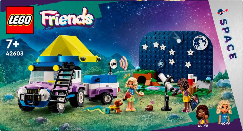 Friends 42603 Sterngucker-Campingfahrzeug LEGO® 741909500000 Bild Nr. 1