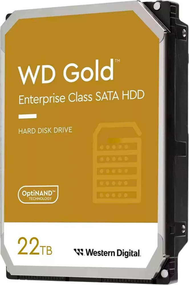 WD Gold 22 TB 3.5" Disque dur interne Western Digital 785302409789 Photo no. 1