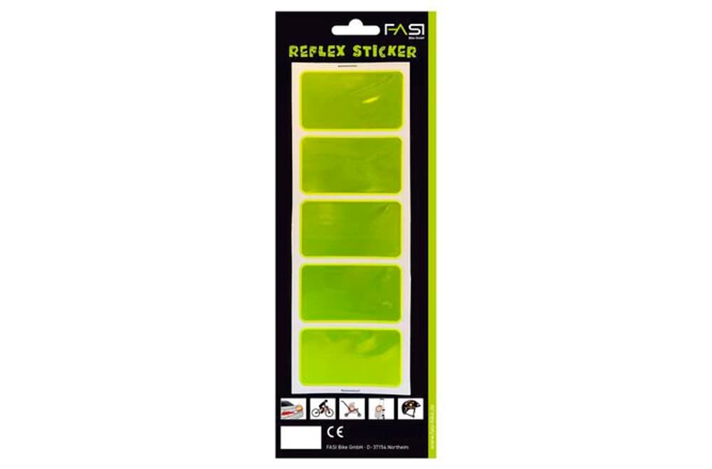 FASI Reflex-Sticker Vierecke gelb Reflektor FASI 469022600000 Bild-Nr. 1
