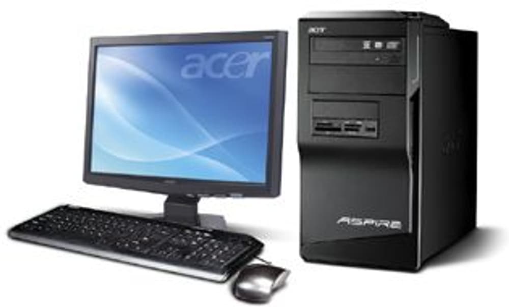 PC-Set Aspire M1201-DR7Z inkl. X223Wb Acer 79705370000008 Bild Nr. 1