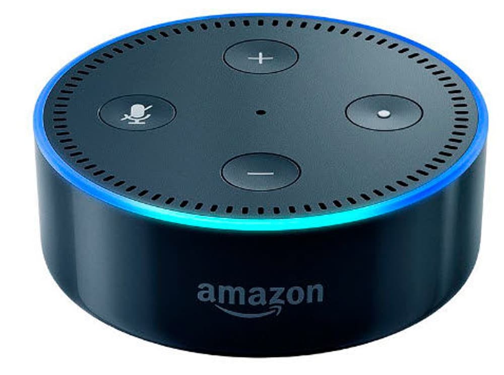 Echo Dot Generation 2, noir Smart Speaker Amazon 79822880000017 Photo n°. 1