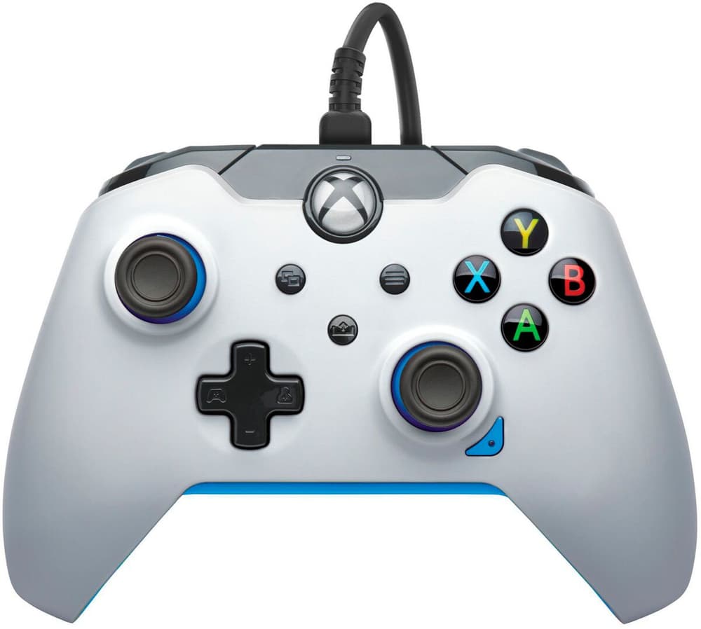 Wired Ctrl Xbox Series X/PC 049-012-WB Ion Blue/White Gaming Controller Pdp 785300178680 Bild Nr. 1