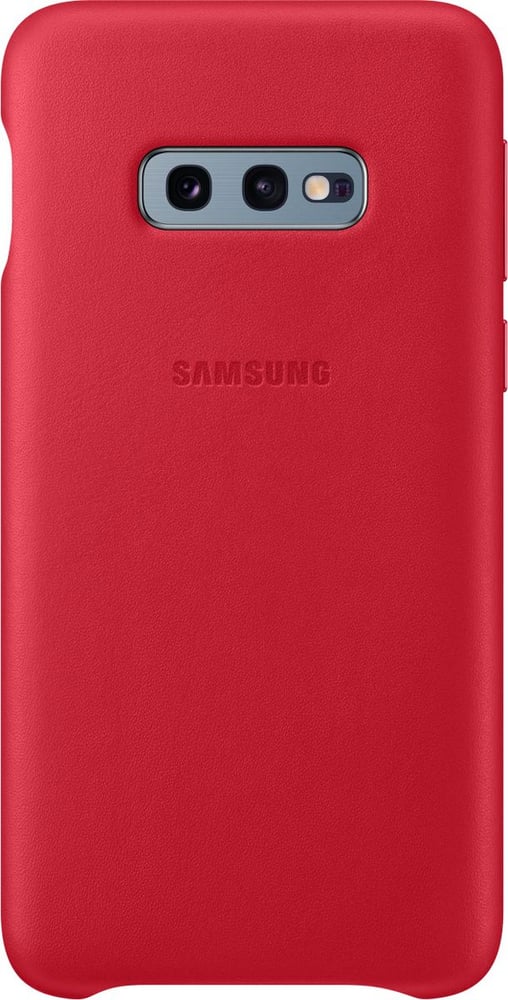 Galaxy S10e, Leder rot Smartphone Hülle Samsung 785300142454 Bild Nr. 1