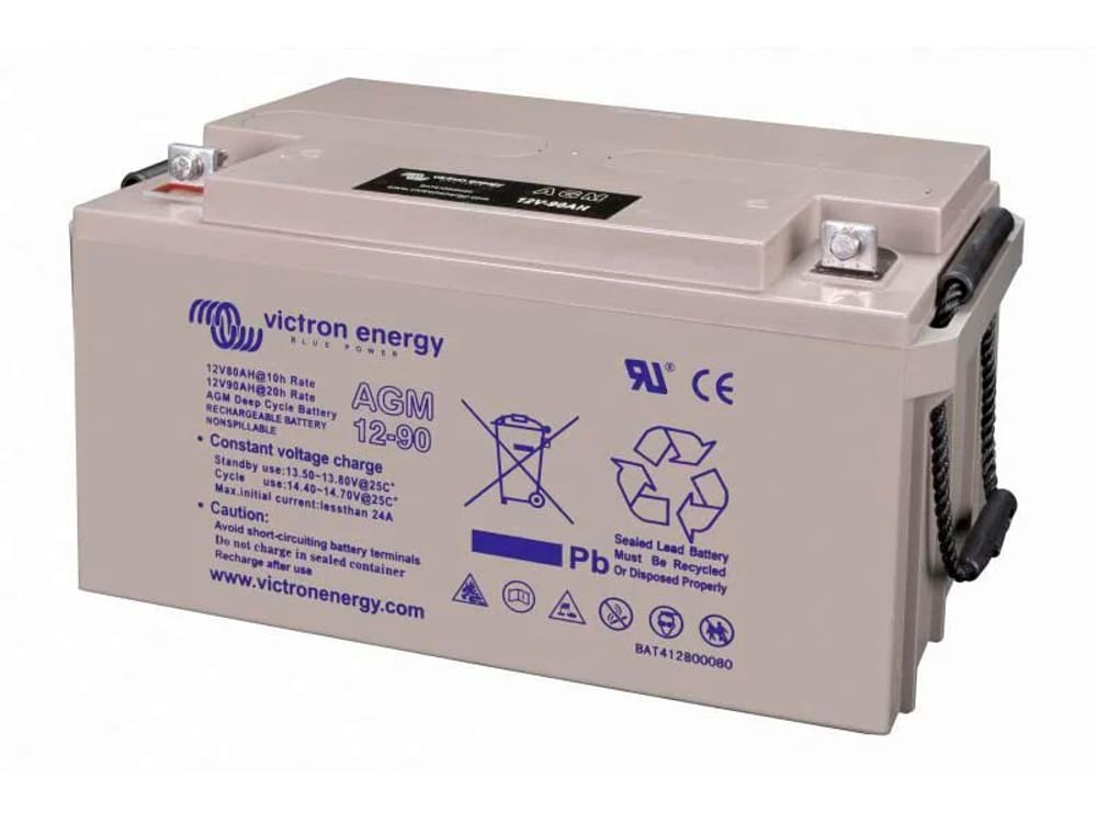 Pile AGM 12V 90Ah Batterie Victron Energy 785300170382 Photo no. 1