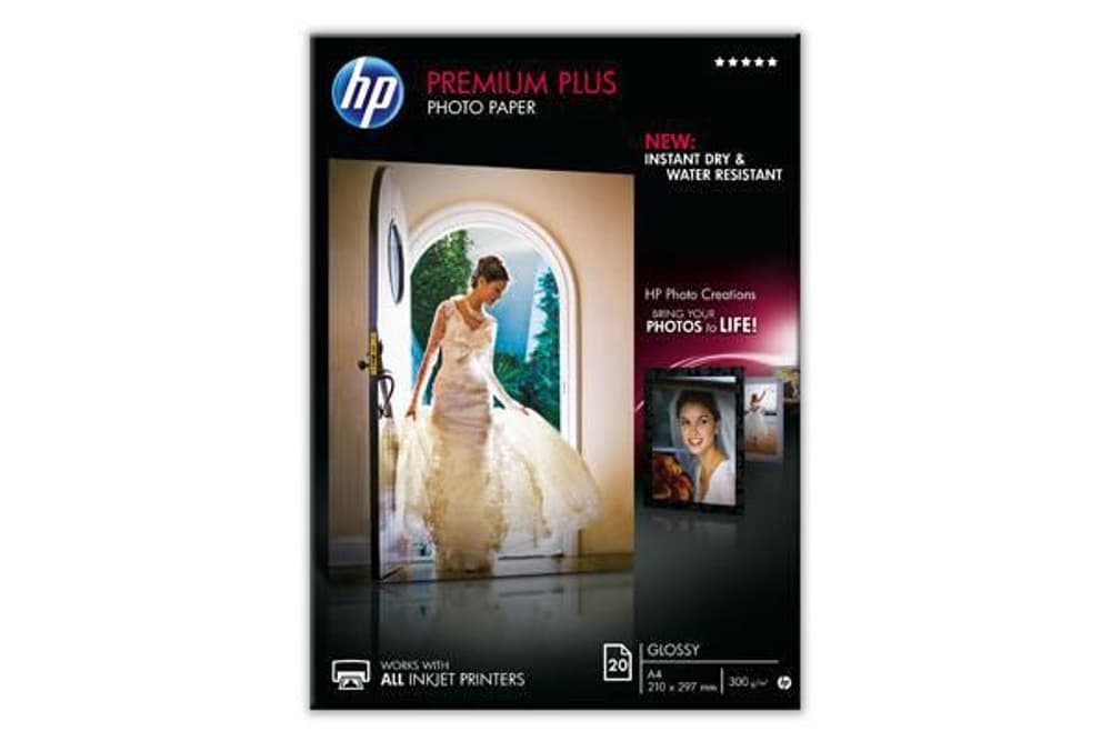 Q6542A Premium Plus Photopaper Inkjet Carta per foto HP 797521200000 N. figura 1