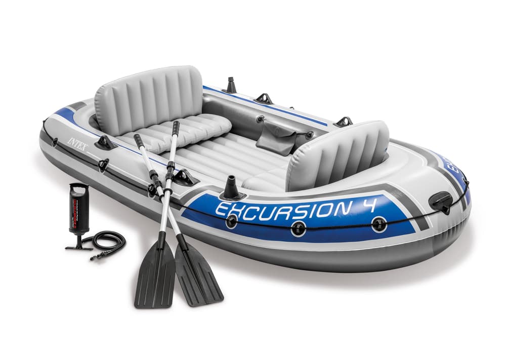Excursion 4 Boat Set Schlauchboot Intex 491082500000 Bild-Nr. 1