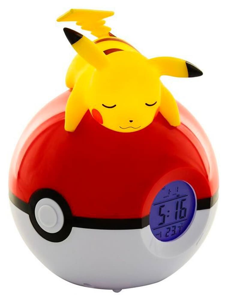 Pokémon - Radio-réveil numérique Pikachu couché Réveil pour enfant Teknofun 785300169923 Photo no. 1