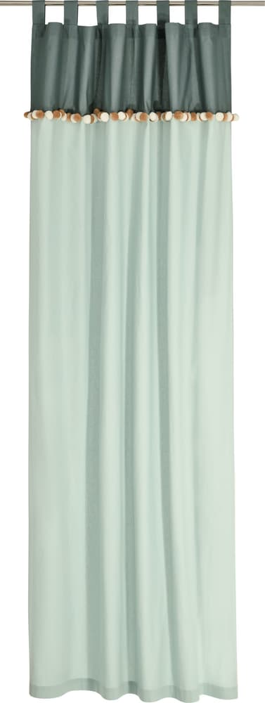 ALISHA Tenda preconfezionata coprente 453209022066 Colore Menta Dimensioni L: 150.0 cm x A: 270.0 cm N. figura 1