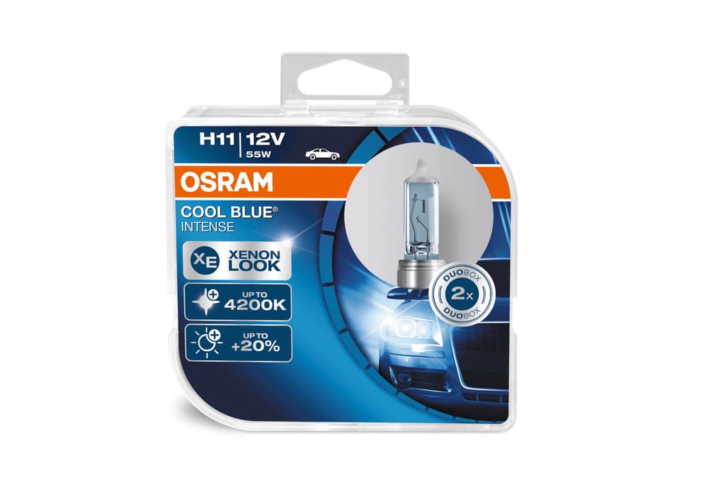 Osram Cool Blue Intense H11 Duobox Autolampe - kaufen bei Do it + Garden  Migros