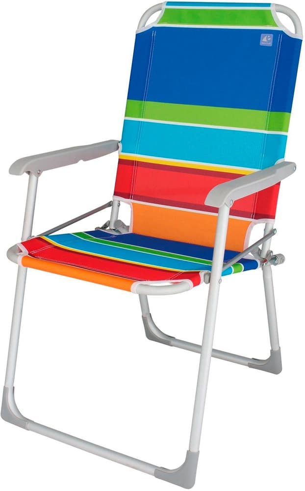 Chaise de camping Bézier Beach Multicolore Chaise de camping Eurotrail 785302441253 Photo no. 1