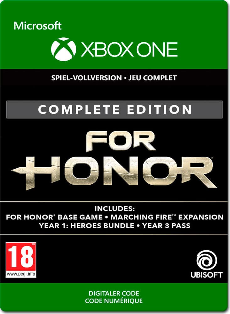 Xbox One - For Honor - Complete Edition Jeu vidéo (téléchargement) 785300141425 Photo no. 1