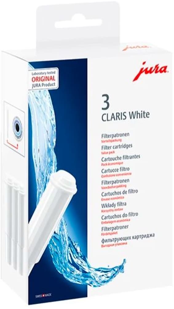 CLARIS Smart White, 3er-Set Filtre à eau JURA 717394400000 Photo no. 1