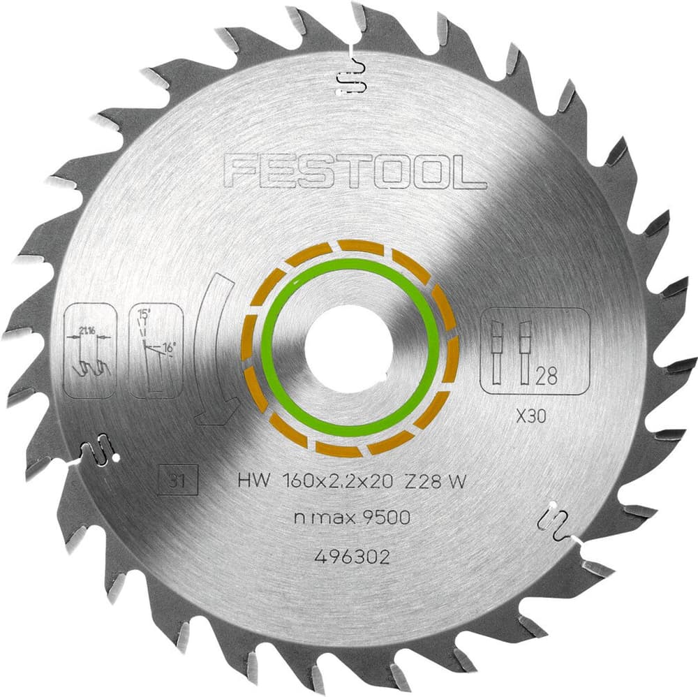 Lame universali Lama per sega circolare Festool 601370400000 N. figura 1