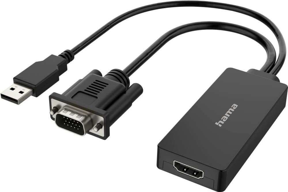 VGA+USB - HDMI™, Full-HD 1080p Video Adapter Hama 785302423307 Bild Nr. 1