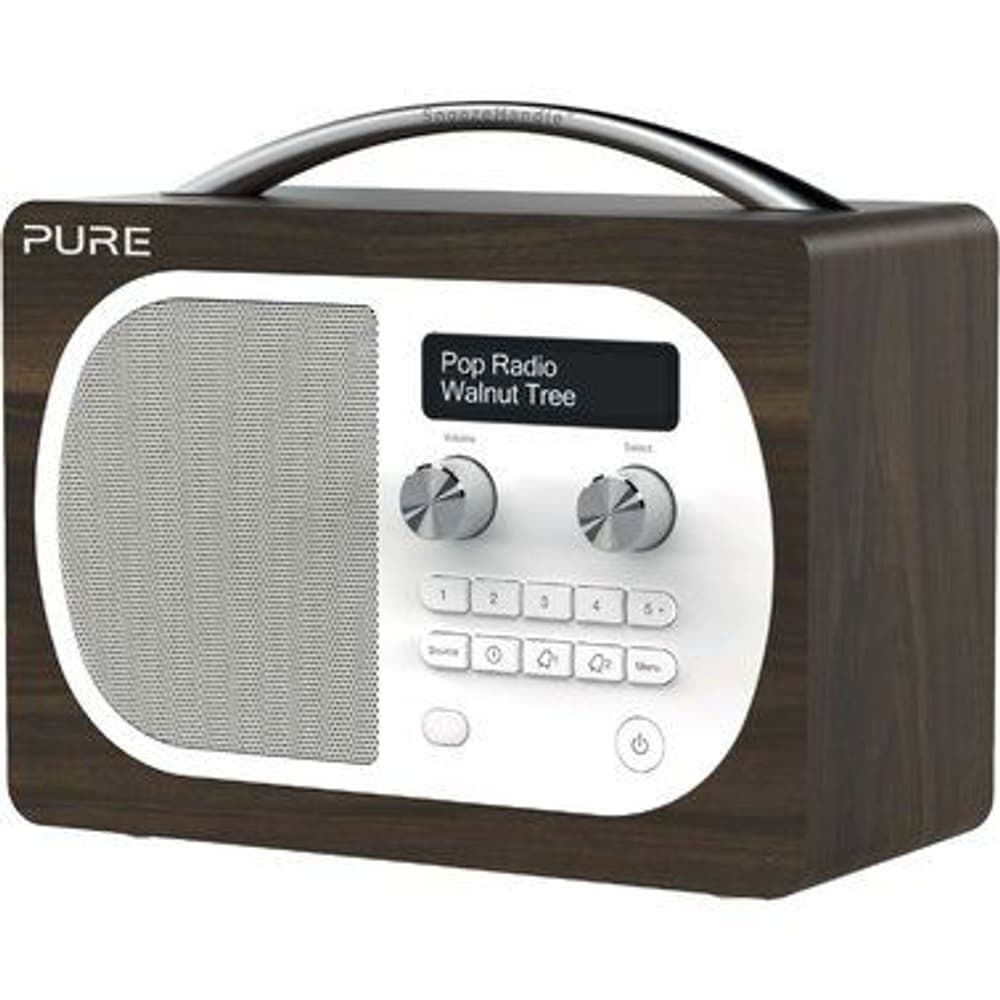 PURE Evoke D4 walnut DAB+/FM Radio digit Pure 95110039097815 No. figura 1