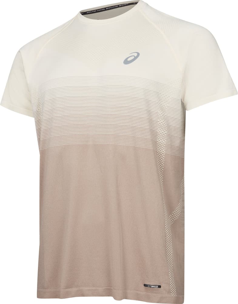 Seamless SS Top T-shirt Asics 467736500679 Taille XL Couleur sable Photo no. 1