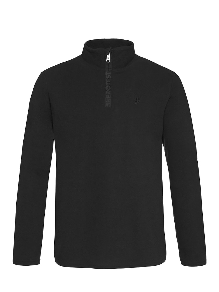 PERFECTO 1/4 zip top Pull Protest 460389200520 Taille L Couleur schwarz Photo no. 1