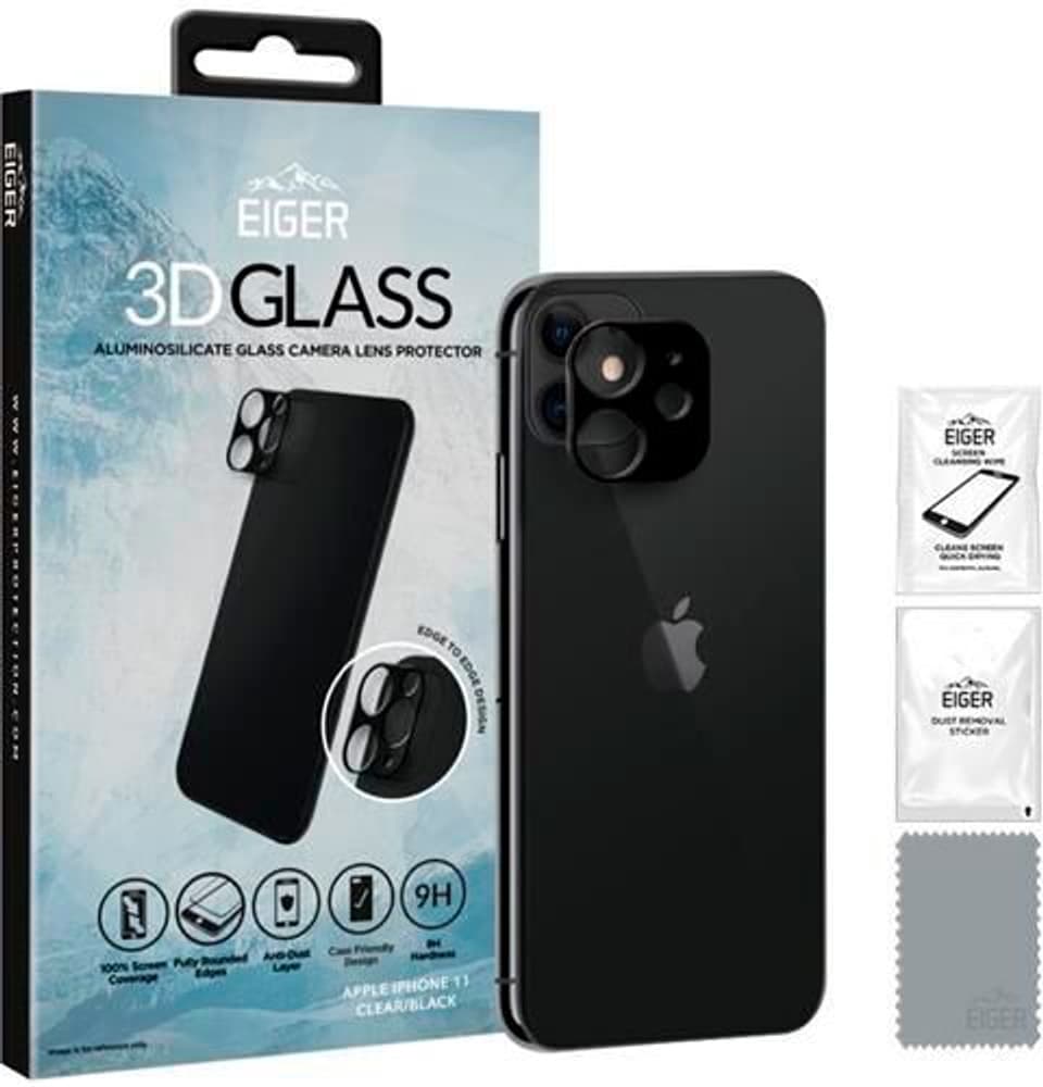 iPhone 11, vetro della fotocamera Pellicola protettiva per smartphone Eiger 785300192866 N. figura 1